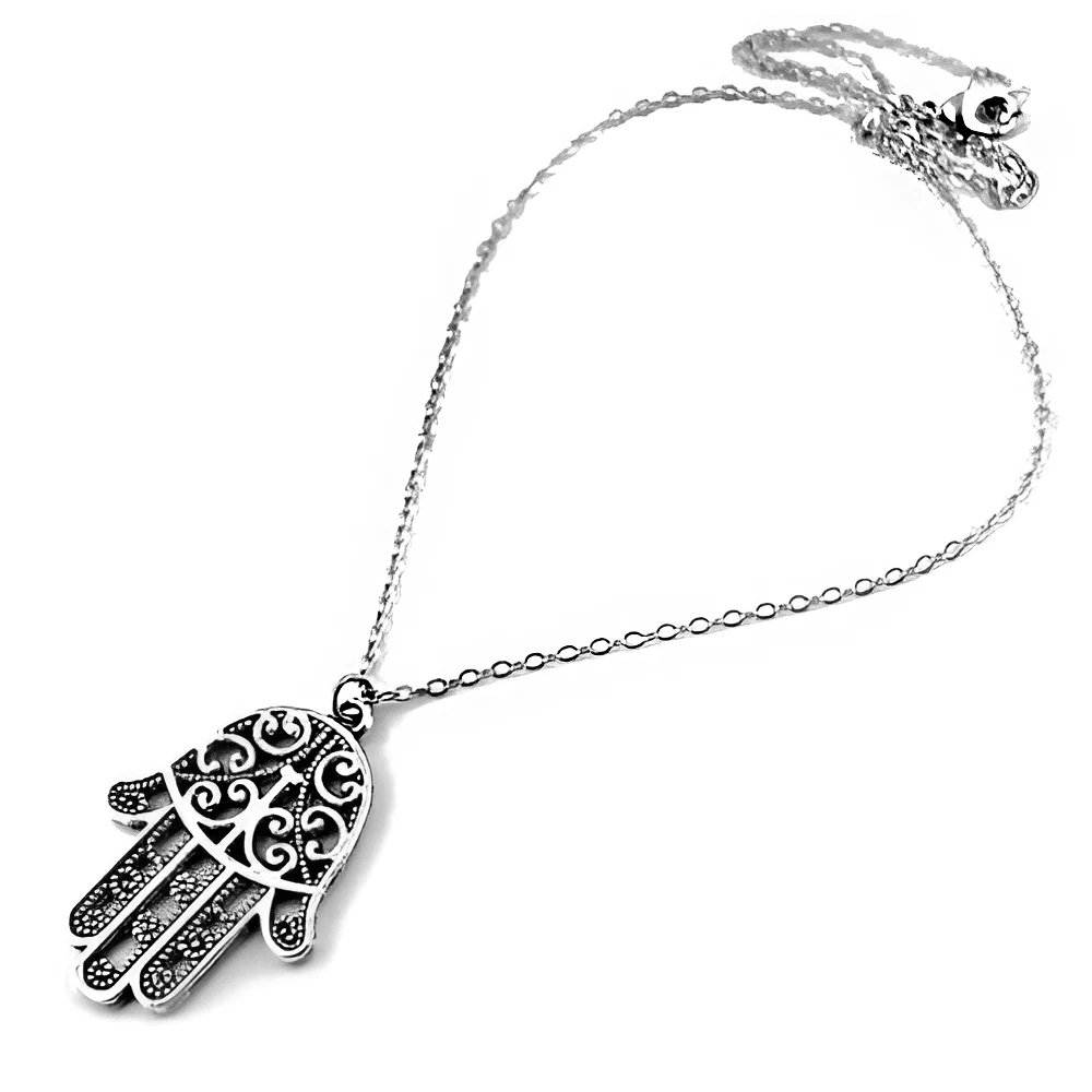 Collana con catena di zirconi cubici di lusso personalizzati collana con ciondol