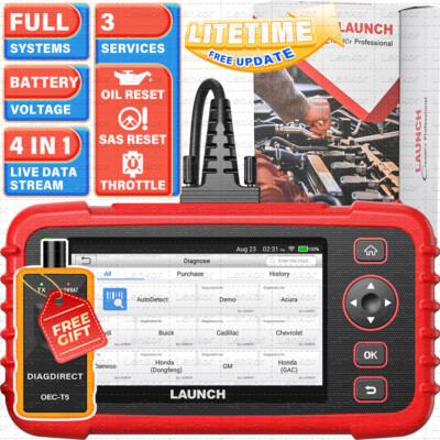 2025 LAUNCH CRP123X PLUS OBD2 Car Diagnostic Tool Scanner ABS SRS Engine Reader