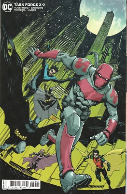 TASK FORCE Z #9 (2021) CULLY HAMNER CARDSTOCK VARIANT ~ UNREAD NUM 
