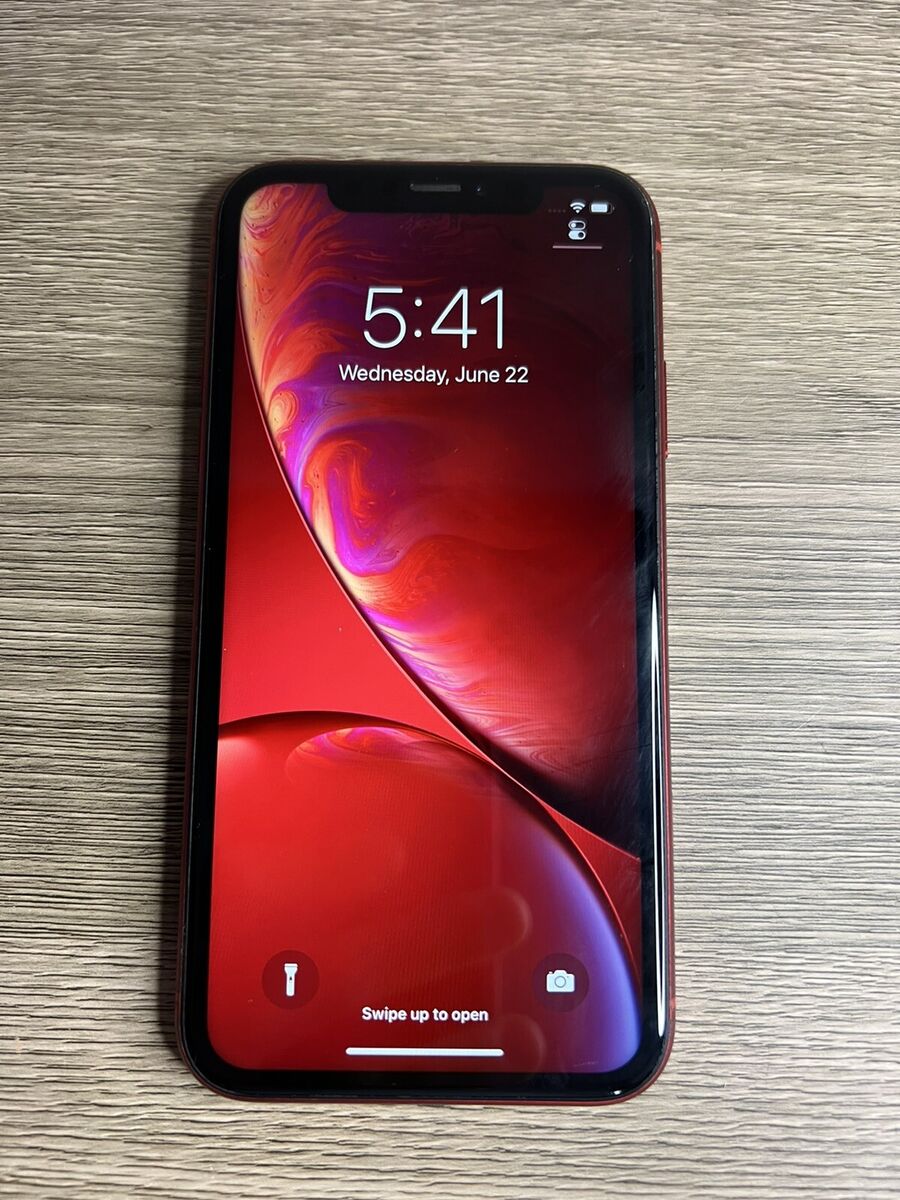 Apple iPhone XR Product Red 64GB Unlocked - GOOD | eBay