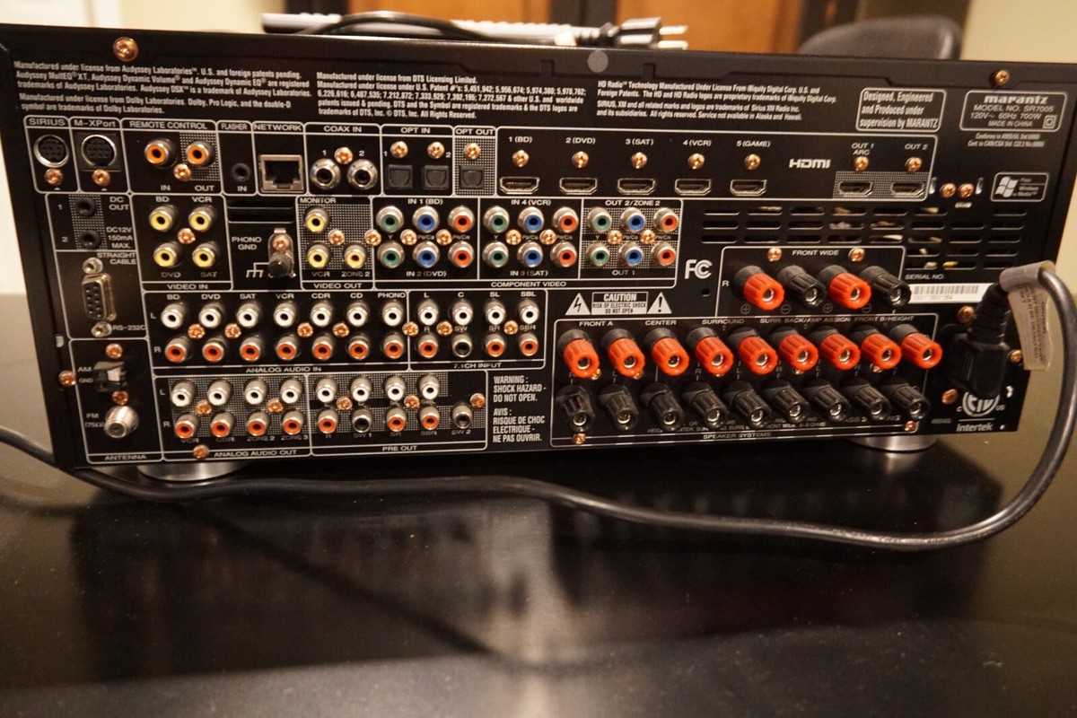 MARANTZ SR 7005 ReceiverMarantz SR7005 7.1 Channel Home