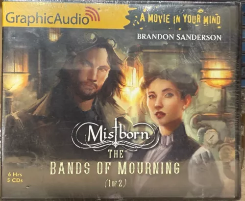 MISTBORN: Bands of Mourning 1 of 2 by Brandon Sanderson (2016, CD) GraphicAudio