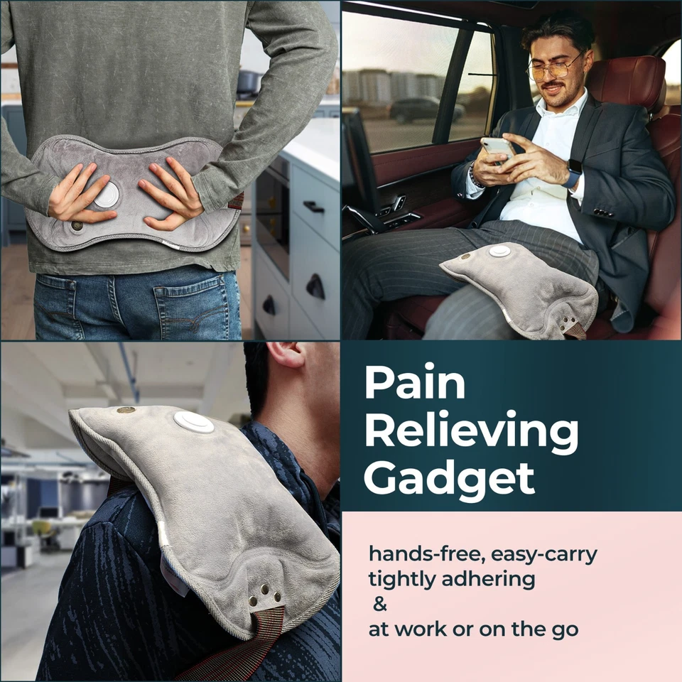 Bolsa de agua caliente eléctrica con cinturón Foto 4 de 4