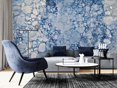 3D Blau Blase M2518 Tapete Wandbild Selbstklebend Abnehmbare Aufkleber Eve