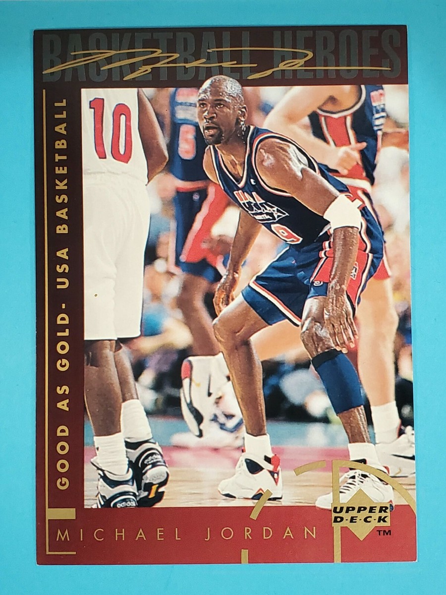1994-95 Upper Deck Basketball Heroes Jumbo Michael Jordan Chicago