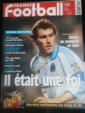 France Football 11/05/1999; Spécial OM-Parme/ Moreira/ Zidane au tapis/ Malesani