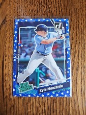 2023 Donruss Baseball Rated Prospect Base Independence Day #90 Kyle Manzardo