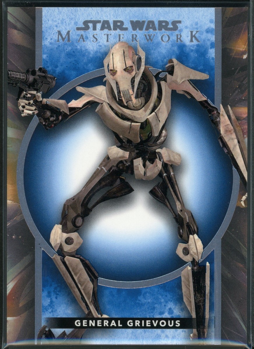 2022 Topps Star Wars Masterwork Blue Parallel 59 General Grievous