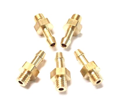 5PCS M5 Threaded Nipple for RC Boat Car Truck Plane Airplane (US SELLER & SHIP)