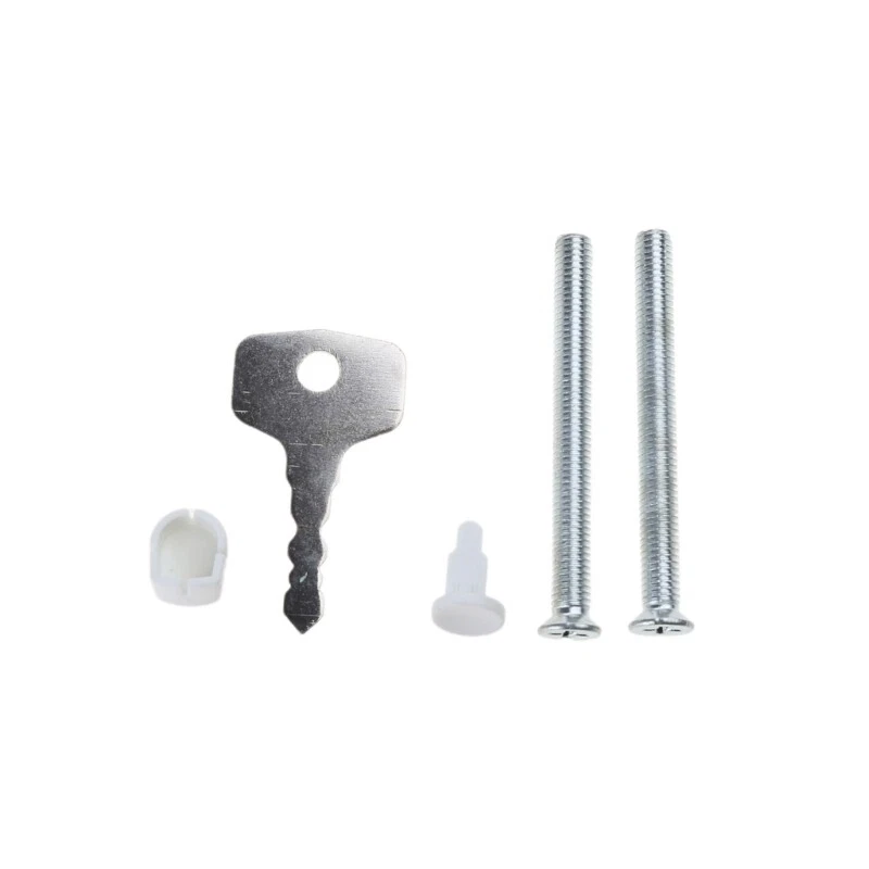 UPVC White Universal Espag Window Handle for Key Locking For Double Glazing - Image 4 of 4