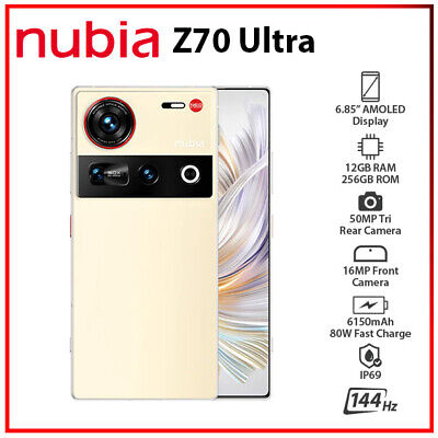 ZTE nubia Z70 Ultra 5G GOLD 12GB+256GB Dual SIM Global Ver ZTE nubia Z70 Ultra 5G GOLD 12GB+256GB Dual SIM Global Ver