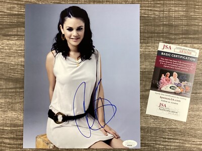 (SSG) Hot & Sexy RACHEL BILSON Signed 8X10 Color Photo ''The O.C.'' with a JSA COA