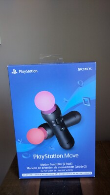 NEW   Playstation Move Controller (2 Pack)   OPEN BOX   PS3 PS4 VR & PS5