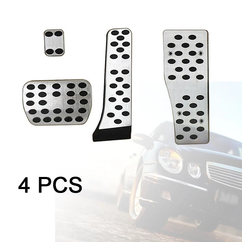Capas de pedais de liga 4x adequadas para Mercedes Benz A E C S GLK CLK SL W203 W204 W212 - Imagem 2 de 4