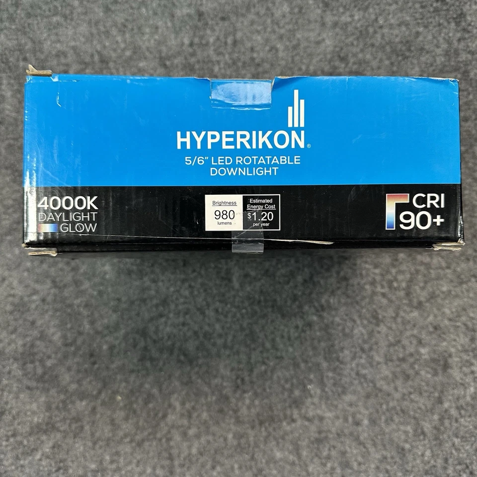 HYPERIKON (4'') LED Rotatable DOWNLIGHT 14W 4000K White 5/6” - Brightness 980 Lm - Image 2 of 4