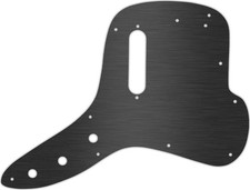 WD Custom Pickguard For Fender 1971-1977 Musicmaster Bass #44 Bakelite