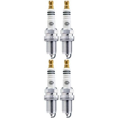 4x HELLA ENERGY PRO ZÜNDKERZEN passend für 4-ZYLINDER FORD B-MAX C-MAX COUGAR