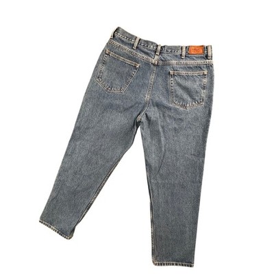 L.L.Bean Men's 34x29 Natural Fit Jeans Blue Denim Straight Leg Classic Casual