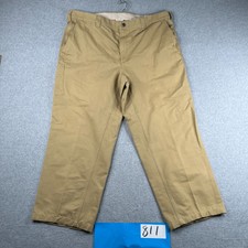 Columbia Chino Pants Mens 40x30 Beige Slash Pocket Casual