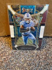 2023 Panini Select - Suite Level Jahmyr Gibbs #431 Tri-Color Prizm 037/149 (RC)