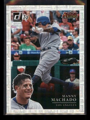 2019 Donruss Manny Machado #AA10 Action All-Stars Vector