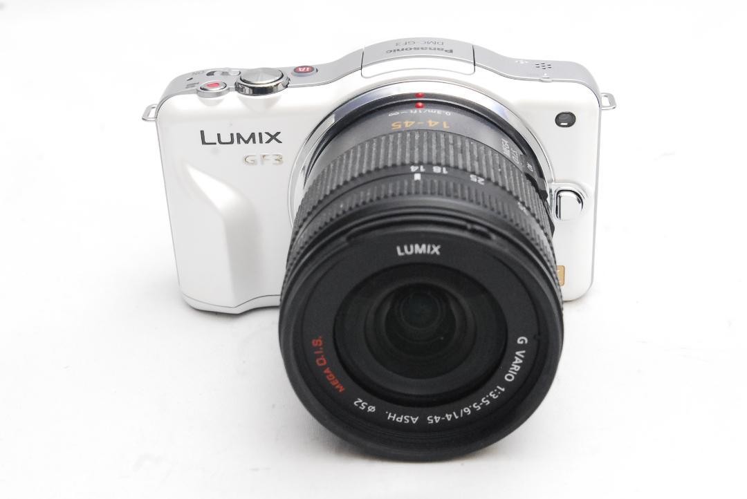 Panasonic LUMIX DMC-GF3/14-45mm （良品） Amazon.com : Panasonic DMC-GF3 12.1 Mirrorless Camera with