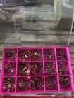 Vintage Estate Costume Jewelry Lot Parts Single Stud Post Earrings Crafts