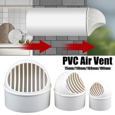 PVC Air Vent Half Spherical Exhaust Grille Cover New Vent Cap  Wall Ceiling