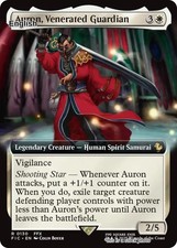 Auron, Venerated Guardian (Extended Art) - FIC - NM TCG MTG
