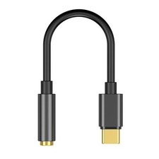 Mini USB Type C Male to 3.5mm Female AUX Headphone Adapter Type C Jack  Cable A