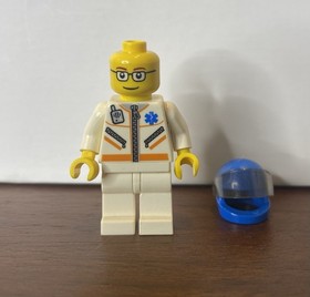 LEGO City EMT Pilot with Glasses Minifigure 1!