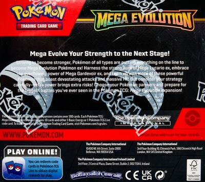Pokmon TCG Mega Evolution Booster Box  36 Packs Factory Sealed  NEW
