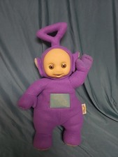 Tinky Winky Plush Teletubbies Talking Doll Purple, Eden Toys, 1998 Stuffed