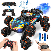 Ferngesteuertes Auto, 8WD Rc Drift Mit Handsteuerung, Rc Stunt Mit Led Licht, Mu