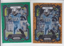 2 - 2023 Prizm JEVON KEARSE Green Wave + Orange Disco Titans #287