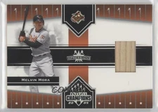 2005 Donruss Champions Impressions Materials Melvin Mora #72 md3