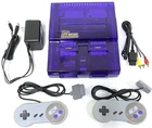 Super Nintendo SNES Translucent Funtastic PURPLE Gaming Console System Bundle
