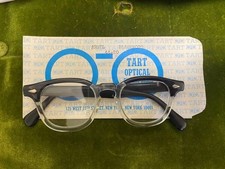 Vintage 50s Tart Optical 44-20 Blackwood Eyeglasses Johnny Depp Model