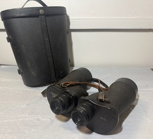 WWII Binoculars  Military Issue. Made in the USA by National Instrument