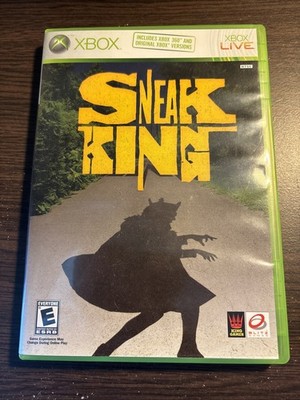 Sneak King (2006) Xbox 360 Video Game - Burger King - Complete W/ Manual