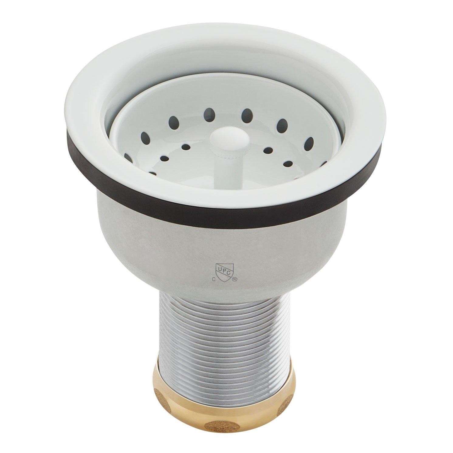 DEEP STRAINER BASKET WITH LIFT STOPPER - MATTE WHITE 4290₽