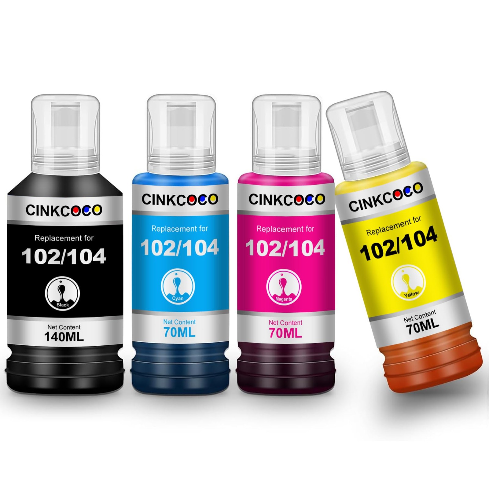 Fini les pannes d'encre avec le kit multipack 104 102 compatible Epson pour impressions fluides