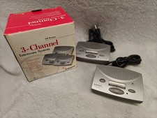 RadioShack 3-Channel FM Wireless Intercom System 43-3105 Set of 2 Units