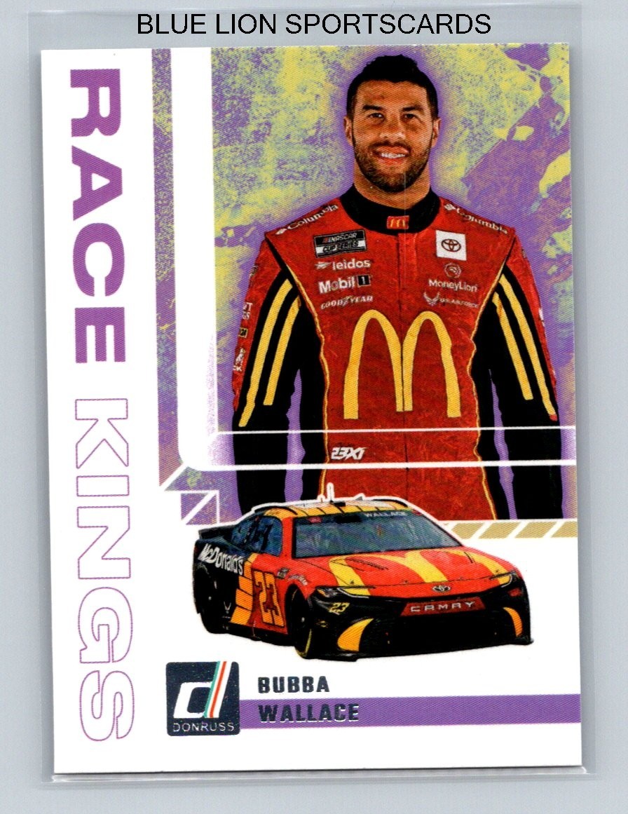 2025 Donruss Nascar Race Kings #14 Bubba Wallace | eBay