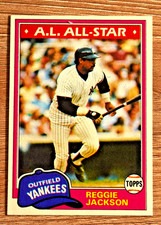 1981 Topps #400 Reggie Jackson AL All Star