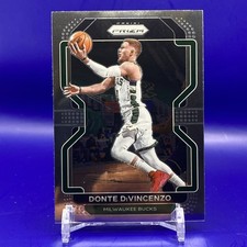2021-22 Panini Prizm Donte DiVincenzo #88 Silver Base Milwaukee Bucks