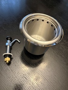 Stainless Steel Ice Cream Scooper Dipper Well Faucet & Sink