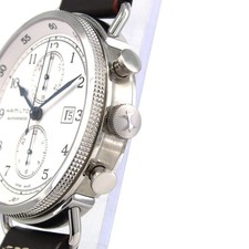 Hamilton Khaki Navy Pioneer Auto Chrono H777060/H77706553 Stainless Steel 44mm 3