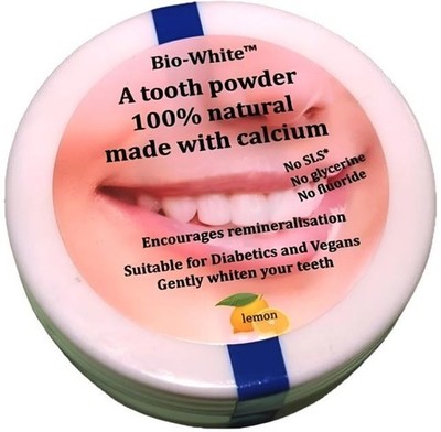 Bio-White Bio Zahnpulver Zitrone - 35g