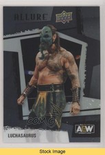 2022 Upper Deck Allure AEW Black Rainbow Luchasaurus #55 READ 19fk